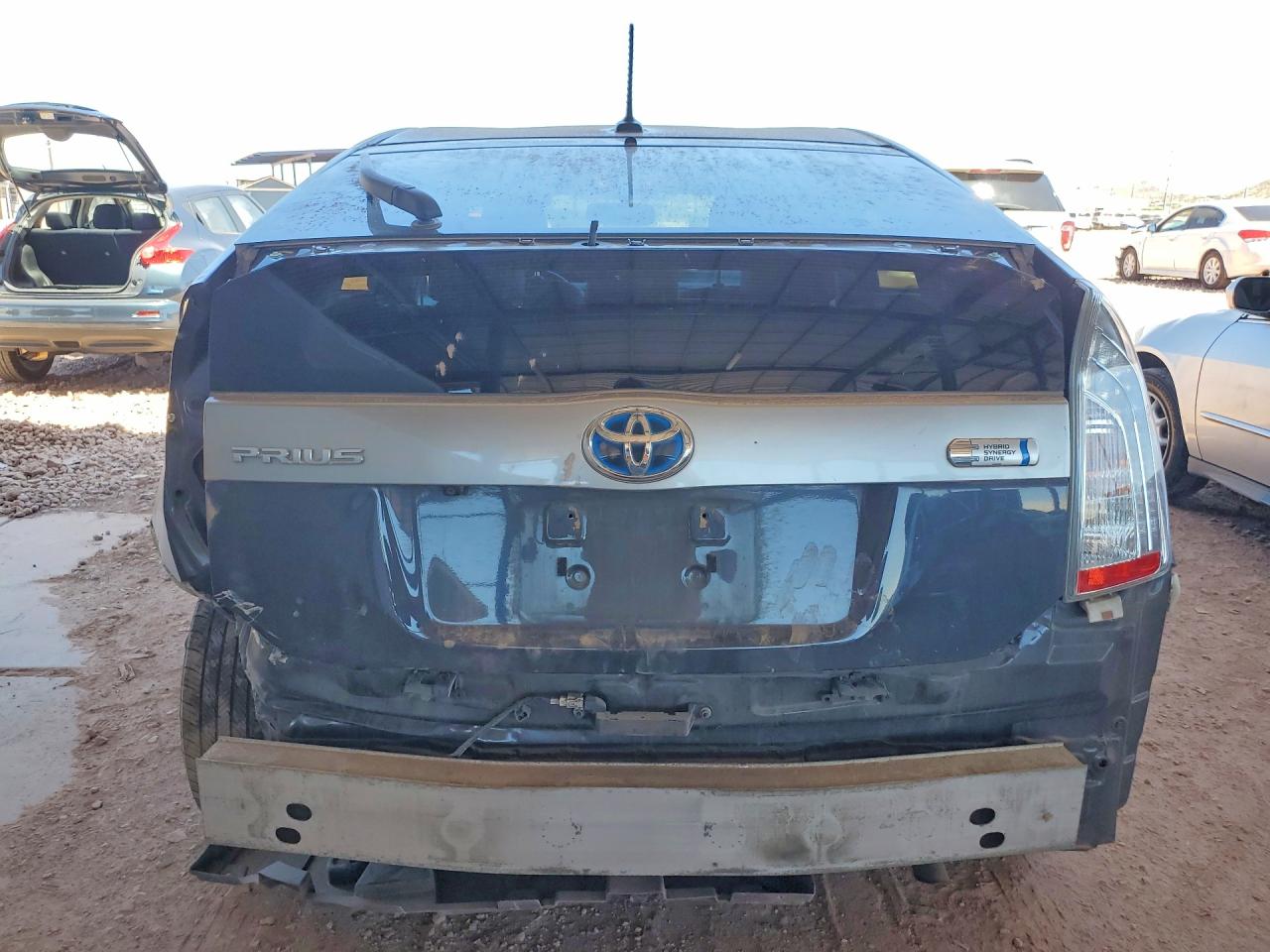 2014 Toyota Prius Plug-in Серый vin: JTDKN3DPXE3058450