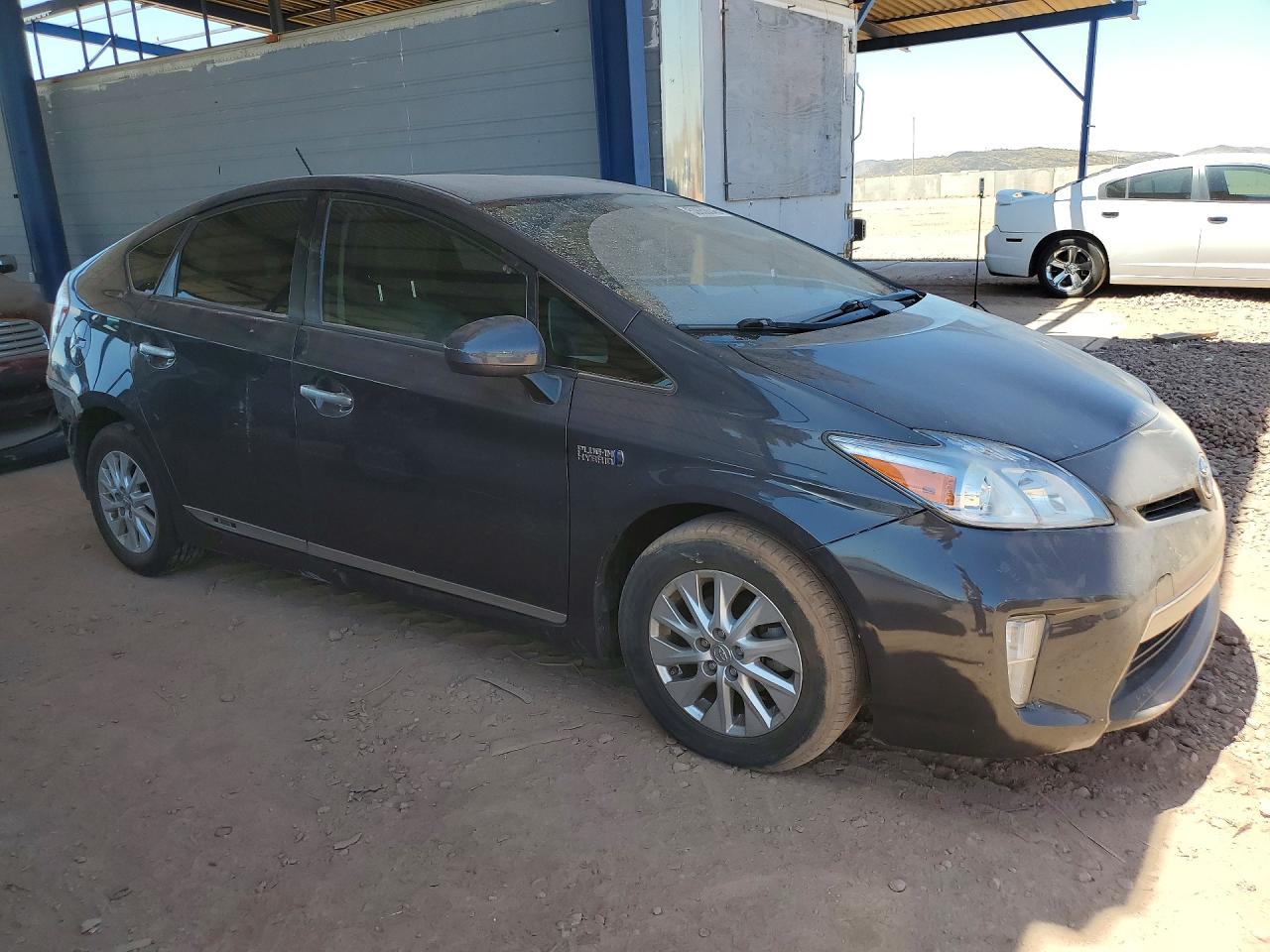2014 Toyota Prius Plug-in Серый vin: JTDKN3DPXE3058450