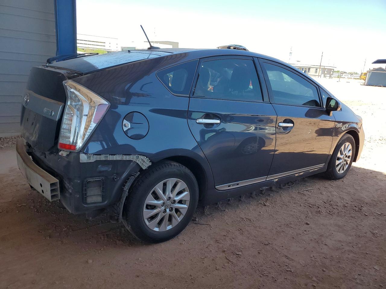 2014 Toyota Prius Plug-in Серый vin: JTDKN3DPXE3058450