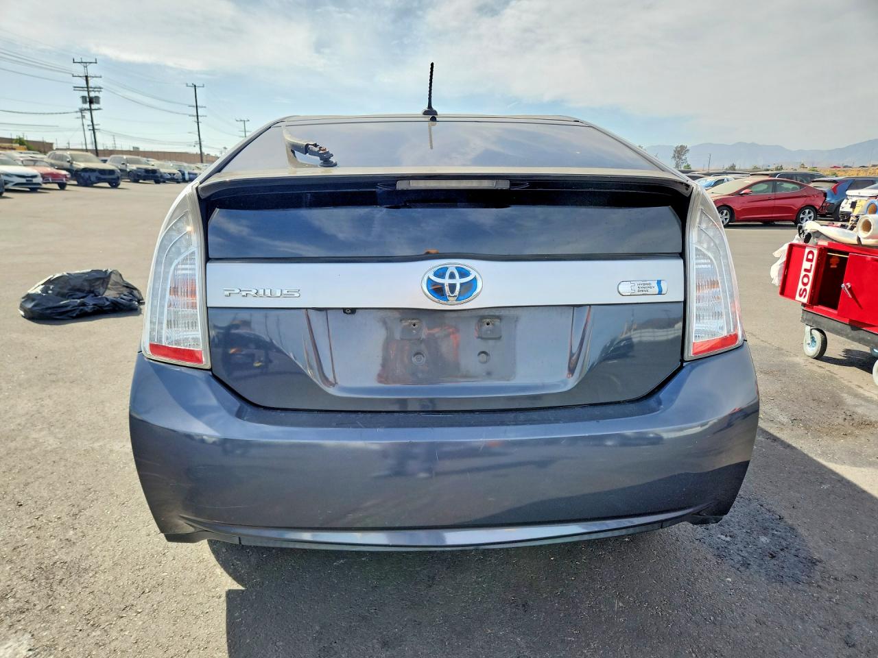 2015 Toyota Prius Plug-in Hybrid Base Gray vin: JTDKN3DPXF3066677