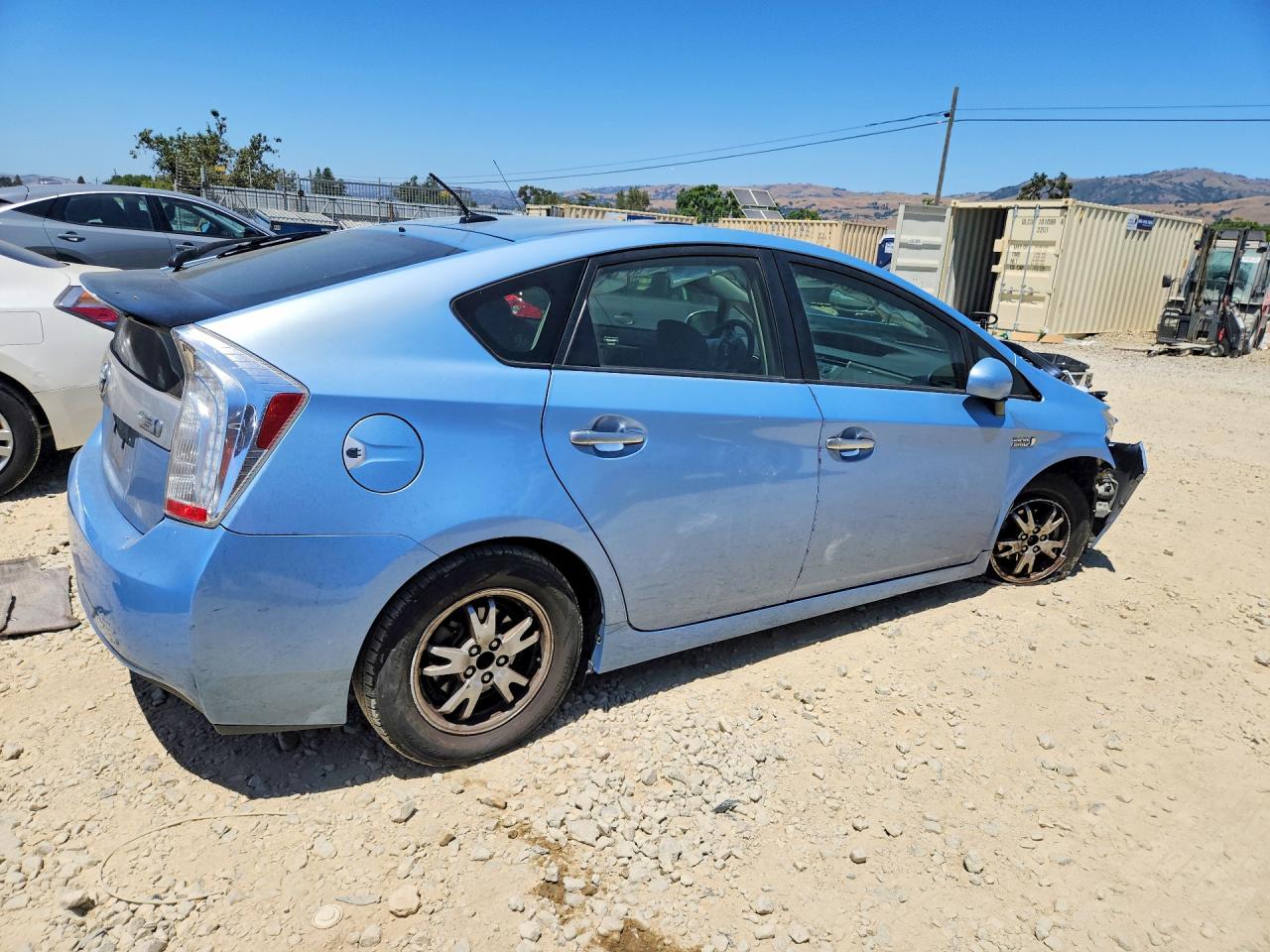 2015 Toyota Prius Plug-in Hybrid Base Blue vin: JTDKN3DPXF3074973