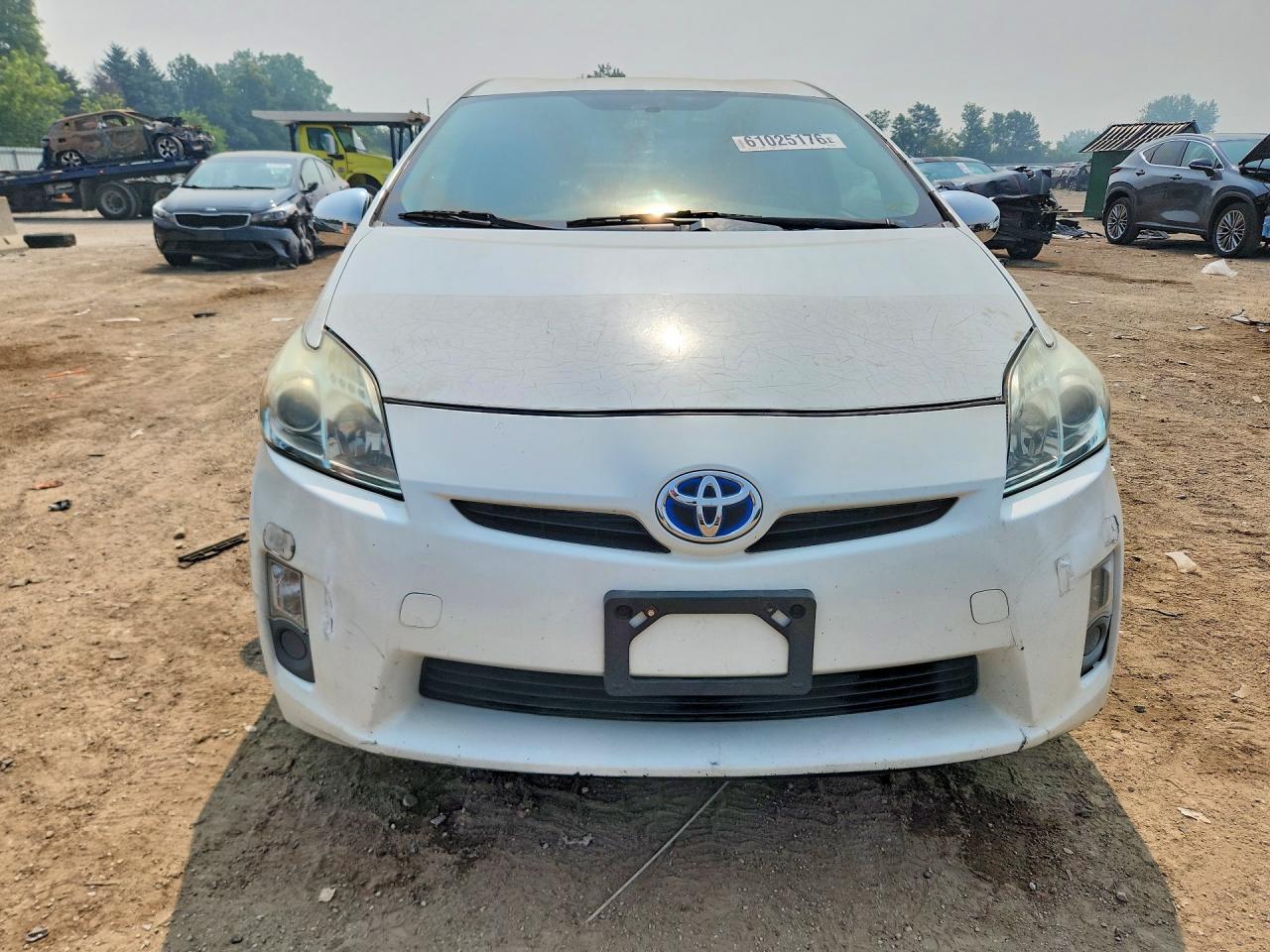 2010 Toyota Prius Iii Белый vin: JTDKN3DU0A0008982
