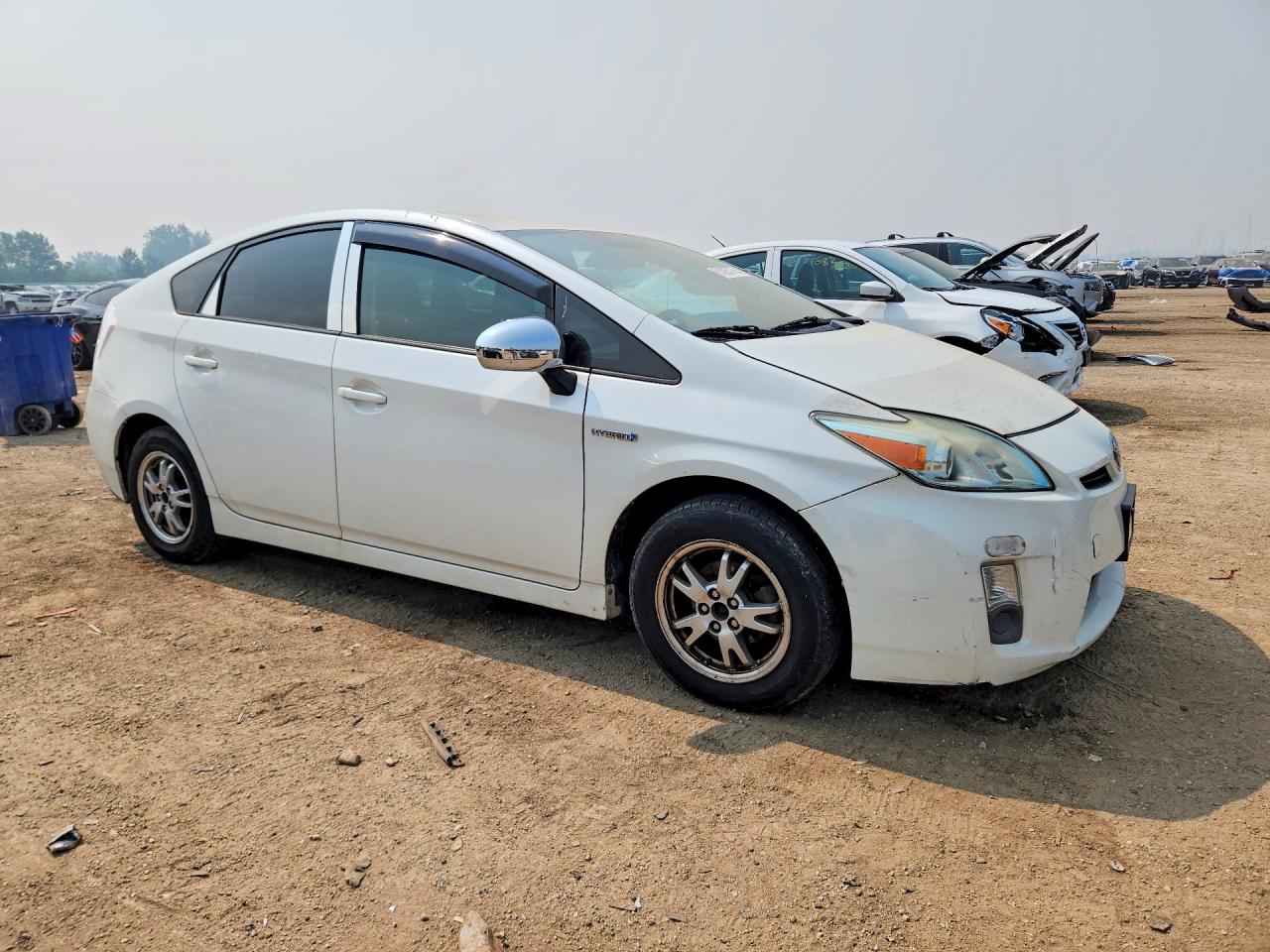 2010 Toyota Prius Iii Белый vin: JTDKN3DU0A0008982