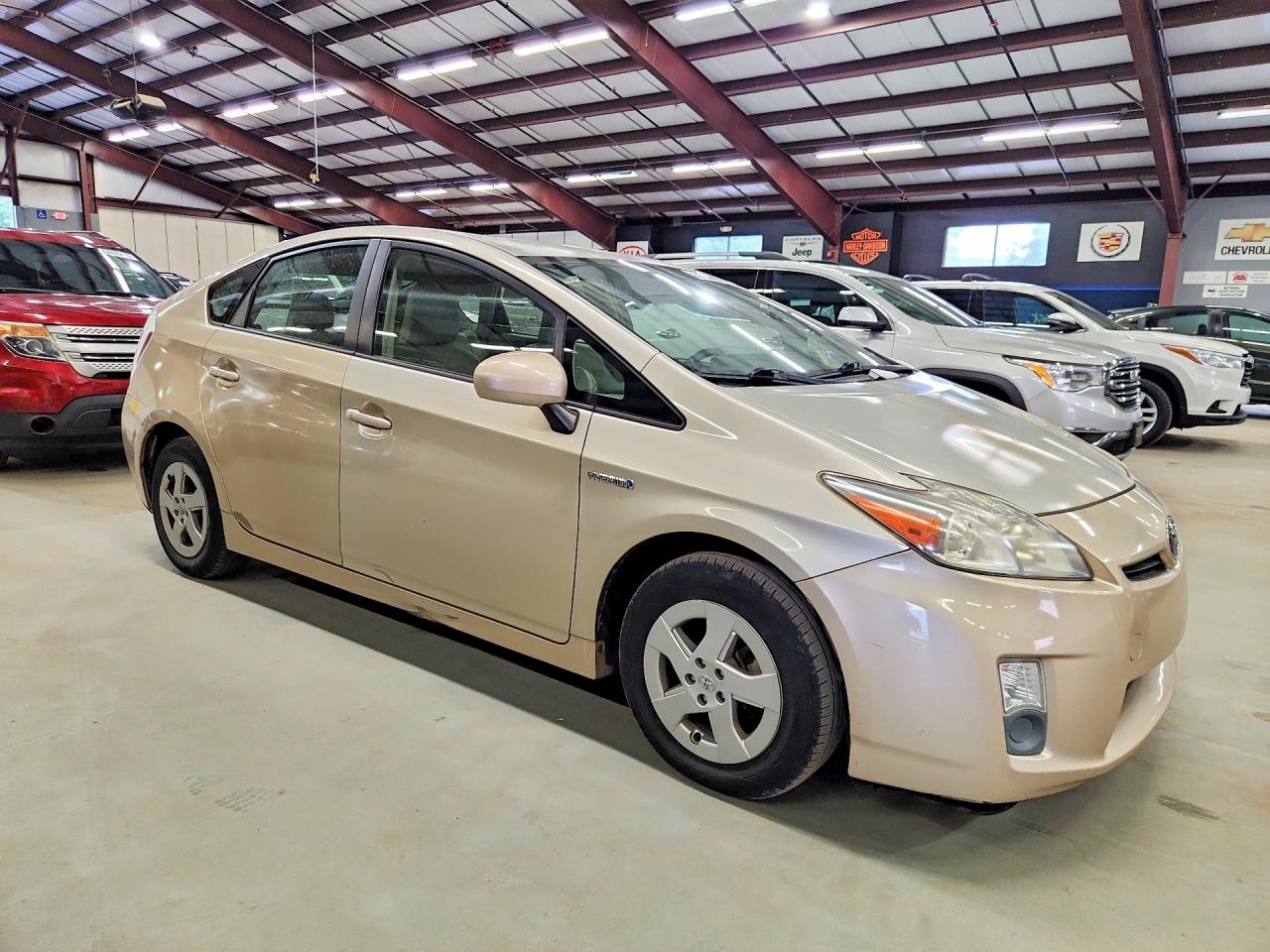 2010 Toyota Prius Iii Beige vin: JTDKN3DU0A0125459
