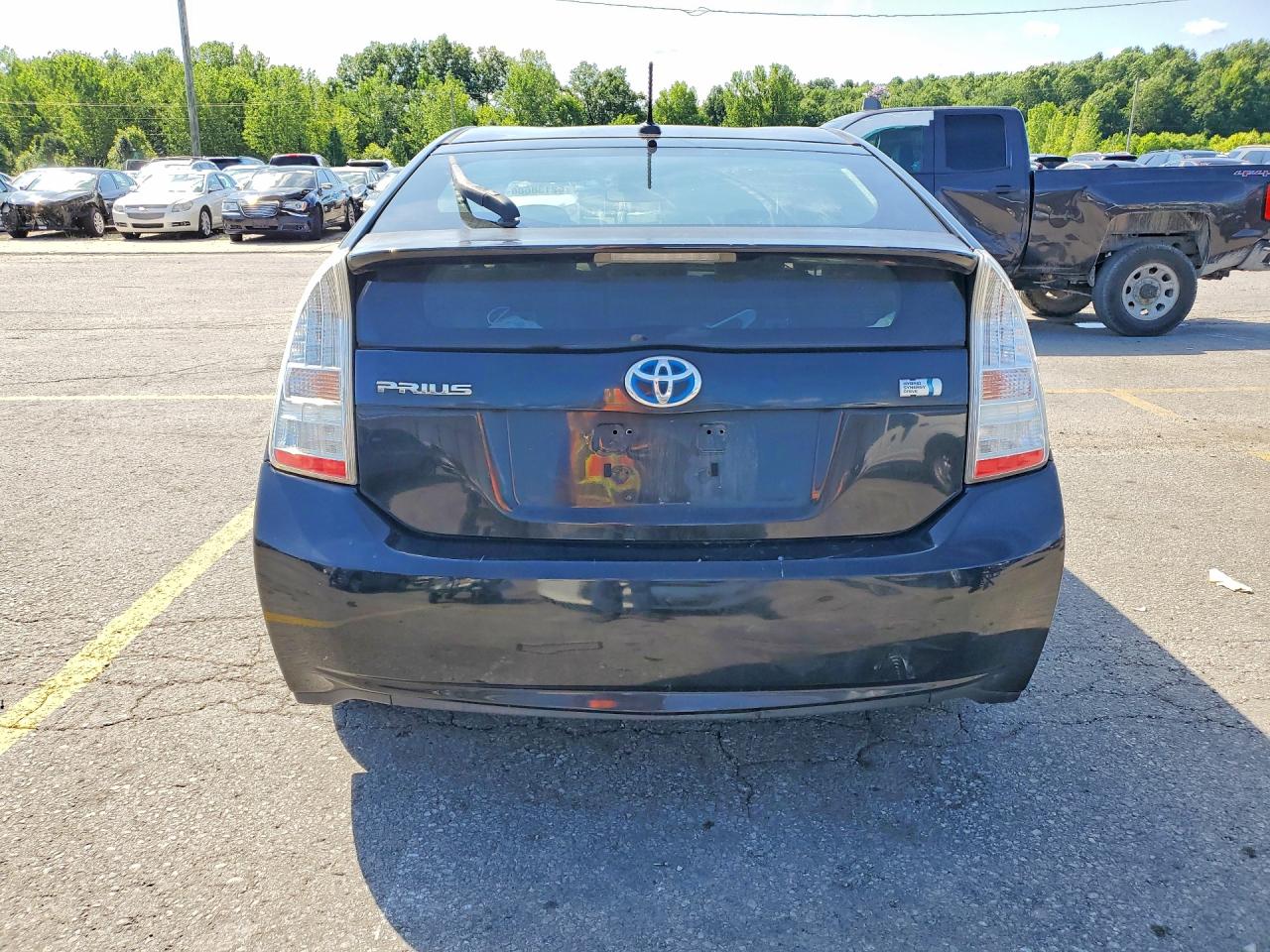 2010 Toyota Prius Ii Black vin: JTDKN3DU0A0132668