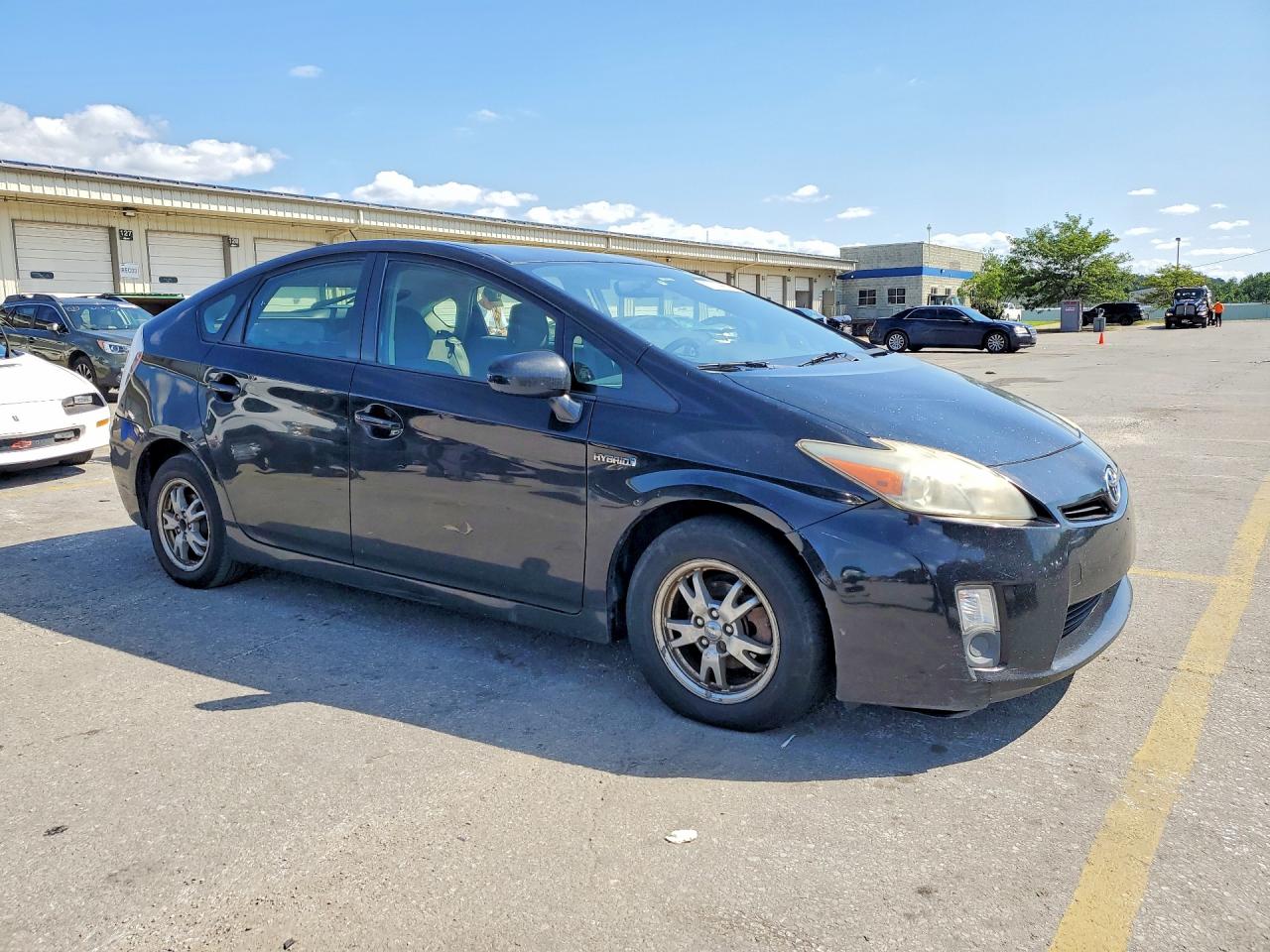 2010 Toyota Prius Ii Black vin: JTDKN3DU0A0132668