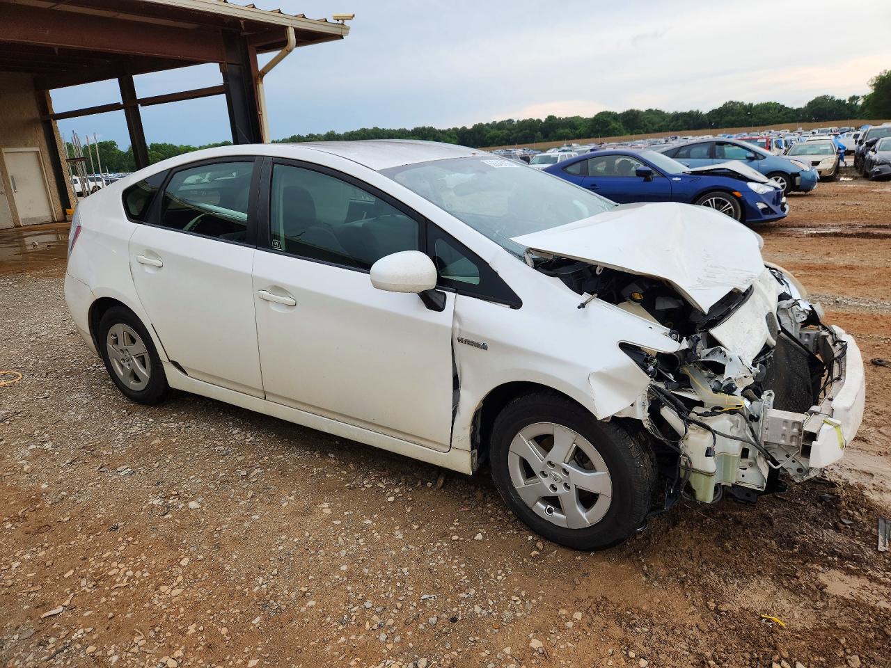 2010 Toyota Prius Iii White vin: JTDKN3DU0A0149633