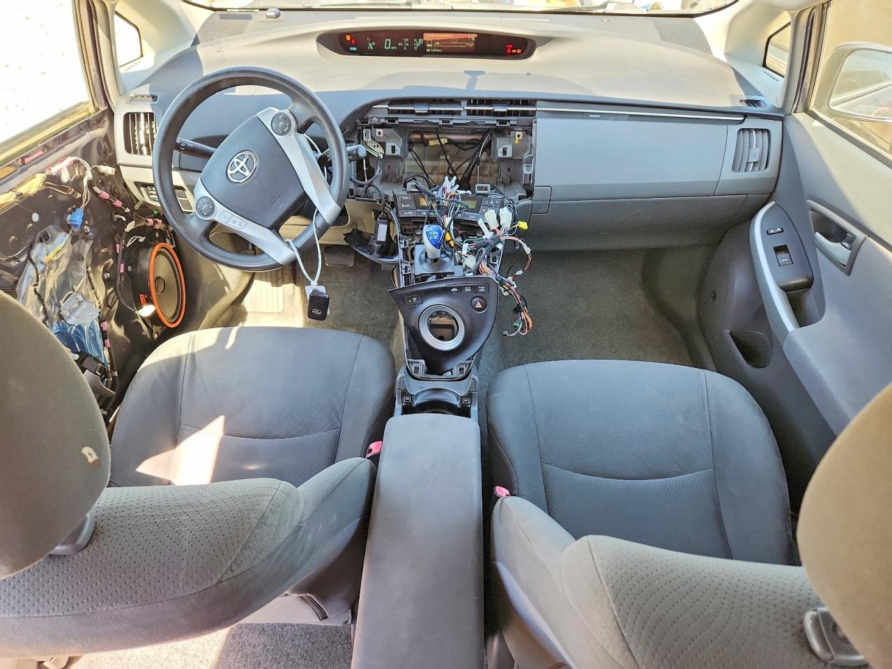 2010 Toyota Prius Iii Gray vin: JTDKN3DU0A0149860
