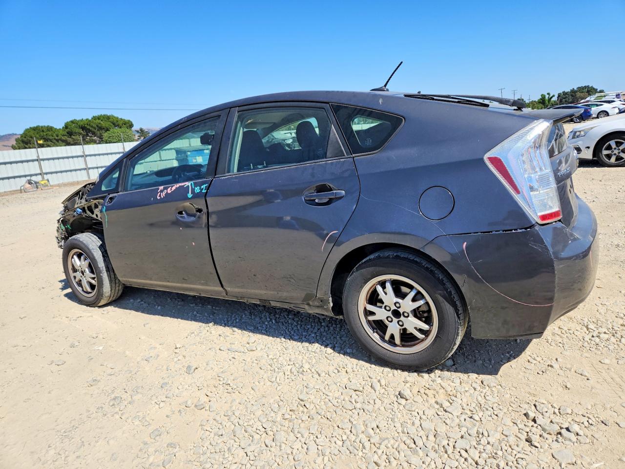 2010 Toyota Prius Iii Gray vin: JTDKN3DU0A0149860