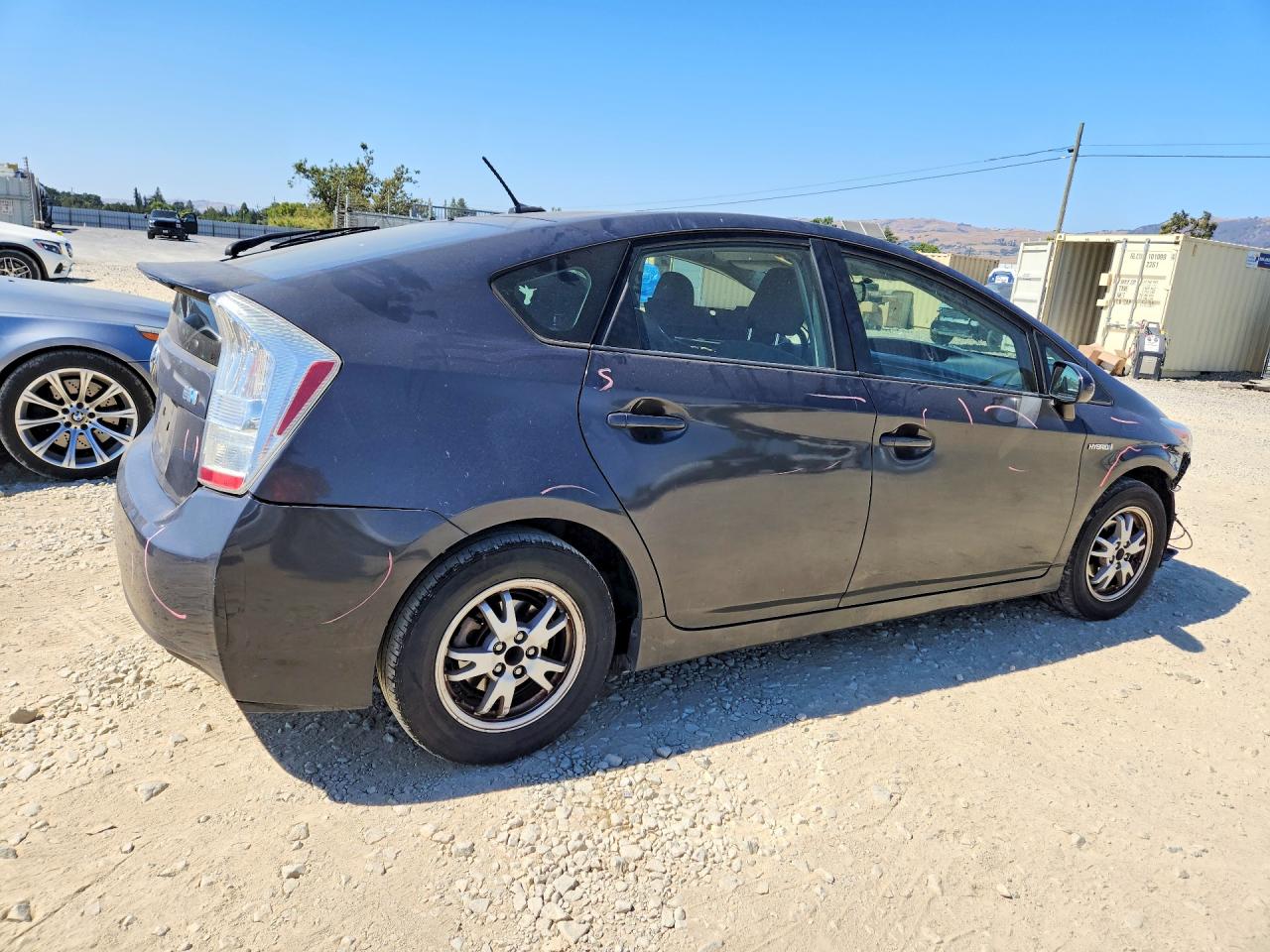 2010 Toyota Prius Iii Gray vin: JTDKN3DU0A0149860
