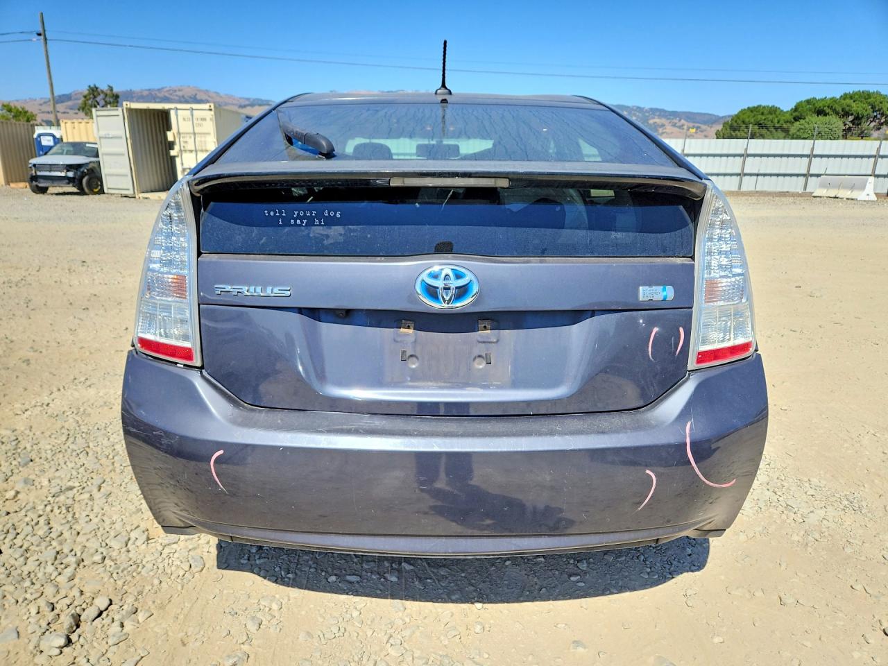 2010 Toyota Prius Iii Gray vin: JTDKN3DU0A0149860