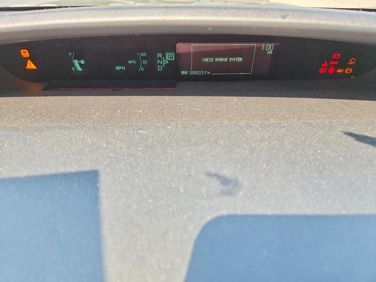2010 Toyota Prius Iii Blue vin: JTDKN3DU0A0194331