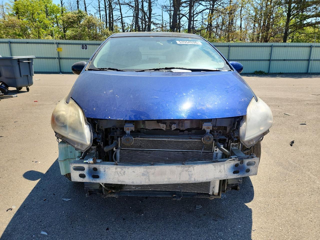 2010 Toyota Prius Iii Blue vin: JTDKN3DU0A0194331