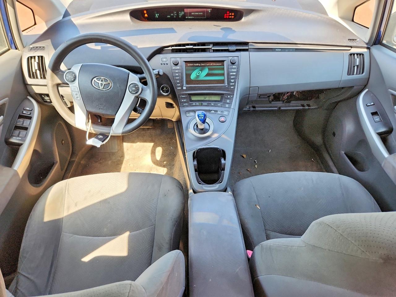 2010 Toyota Prius Iii Blue vin: JTDKN3DU0A0194331