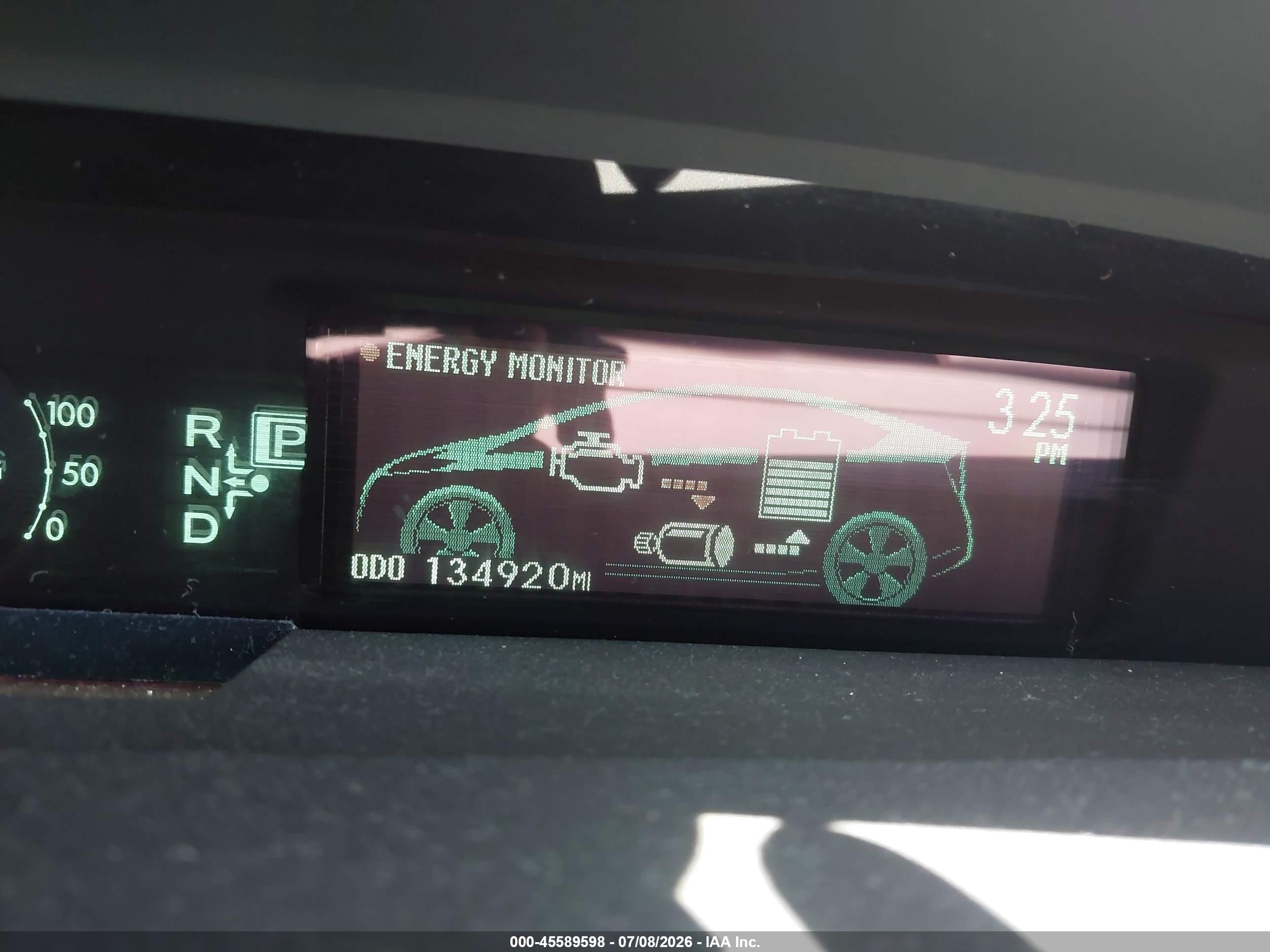 2010 Toyota Prius Ii Silver vin: JTDKN3DU0A0219860