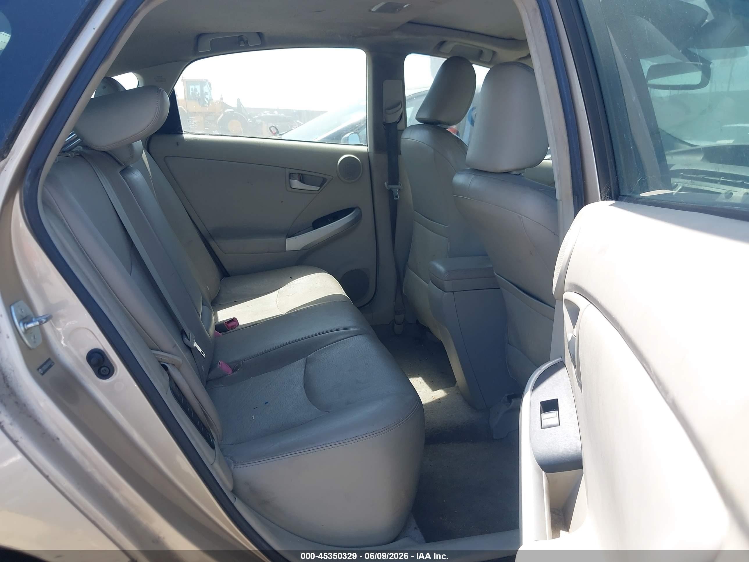2010 Toyota Prius Iv Gold vin: JTDKN3DU0A0242474