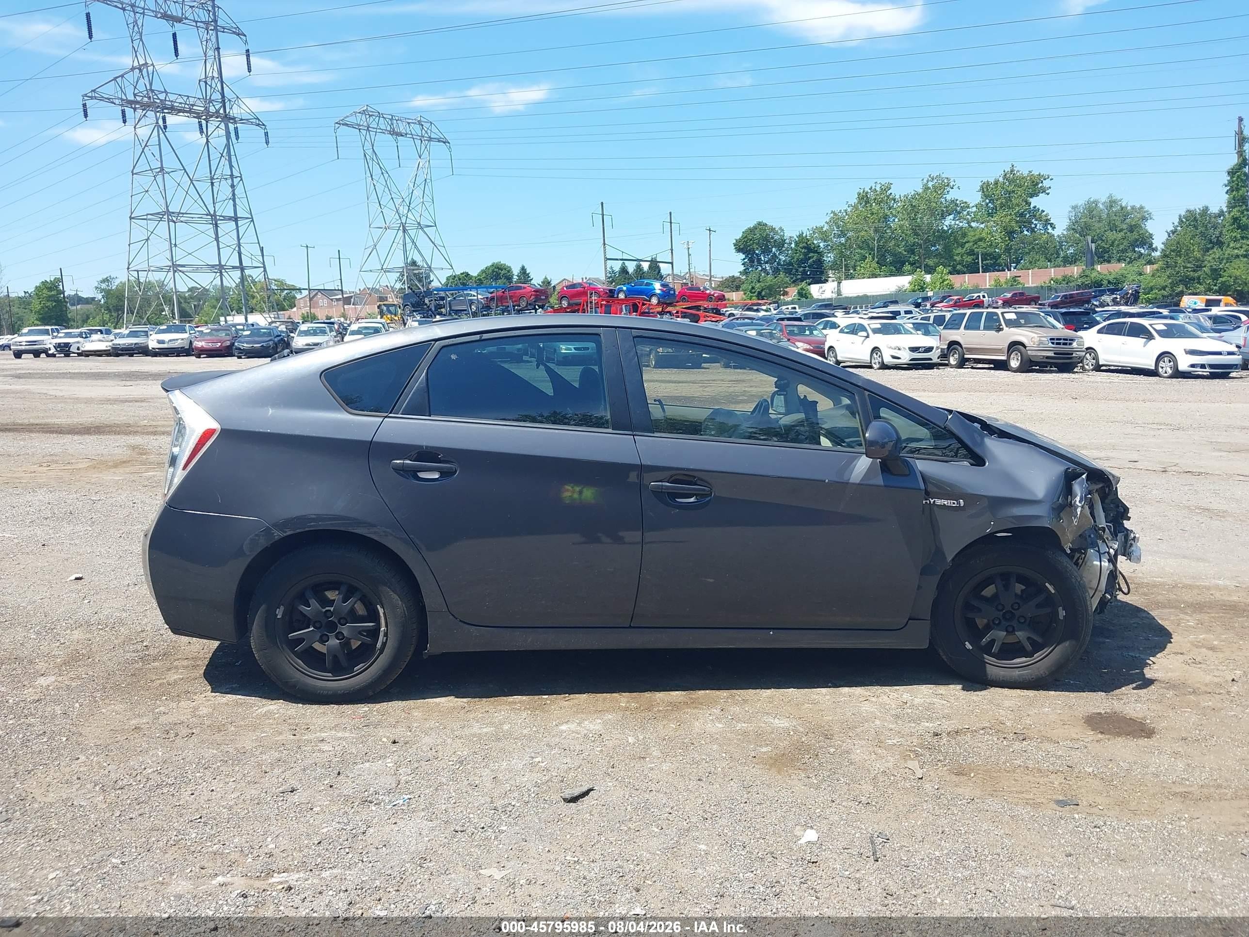 2010 Toyota Prius   Black vin: JTDKN3DU0A1105867