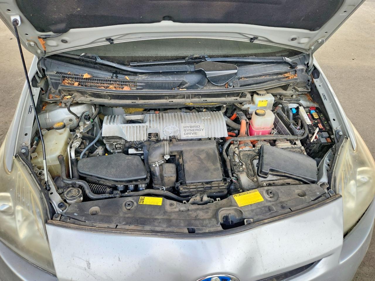 2010 Toyota Prius Iv Silver vin: JTDKN3DU0A1215821