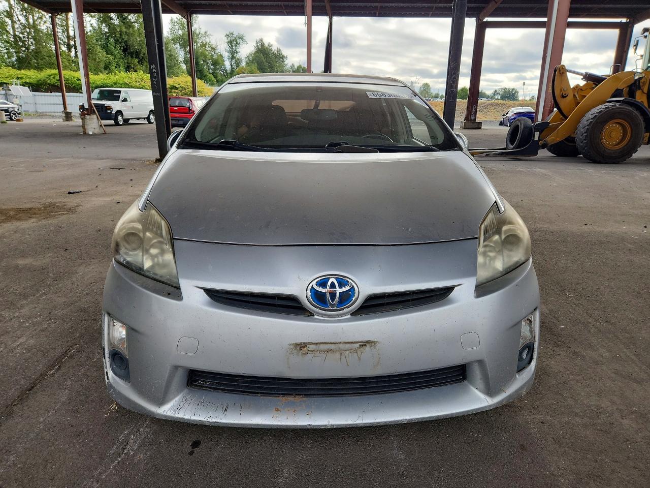 2010 Toyota Prius Iv Silver vin: JTDKN3DU0A1215821