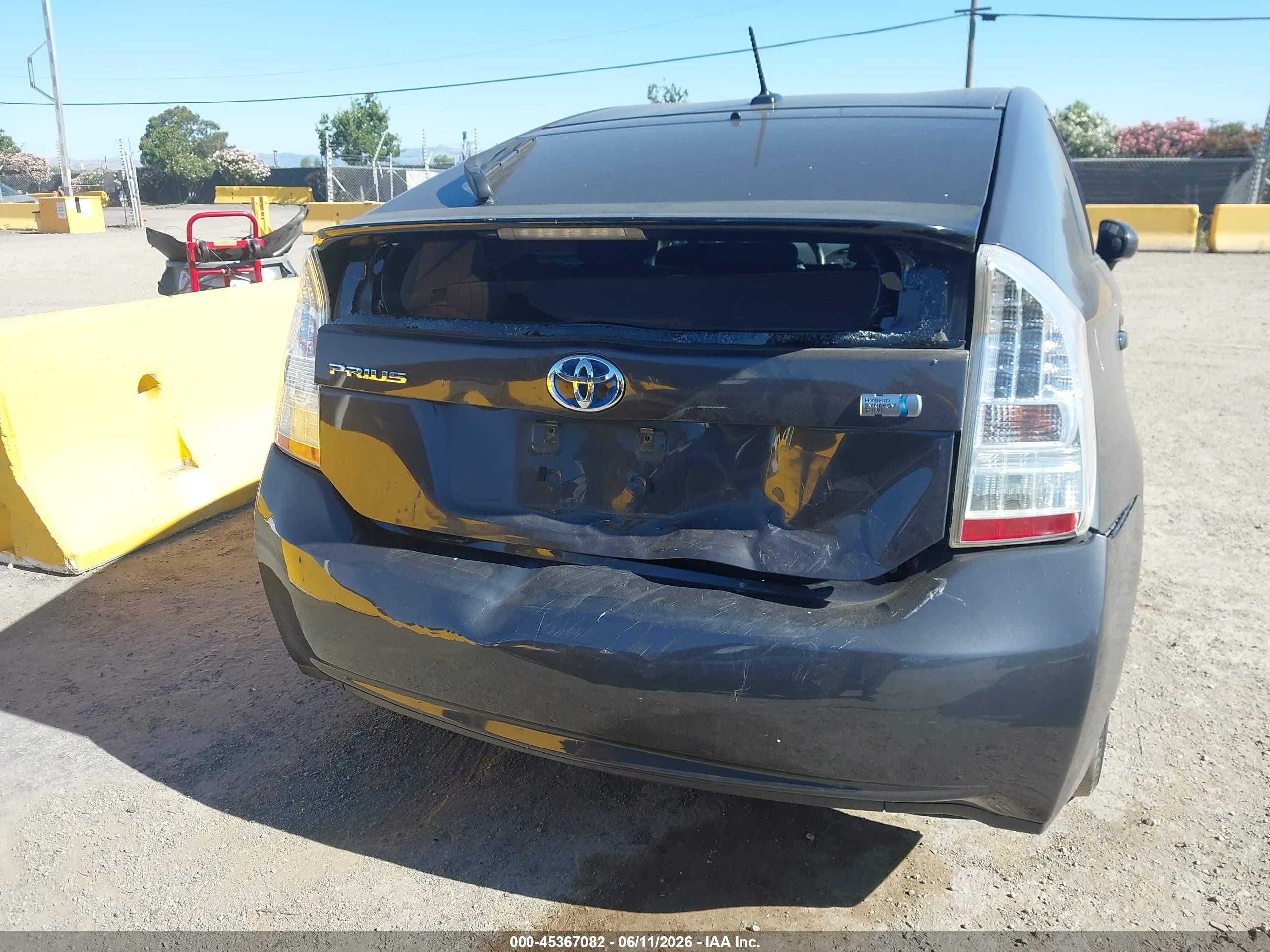 2010 Toyota Prius Ii Gray vin: JTDKN3DU0A5082647