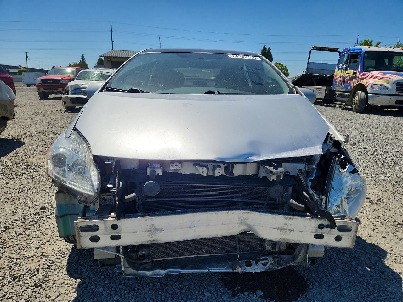 2010 Toyota Prius Iii Silver vin: JTDKN3DU0A5126937
