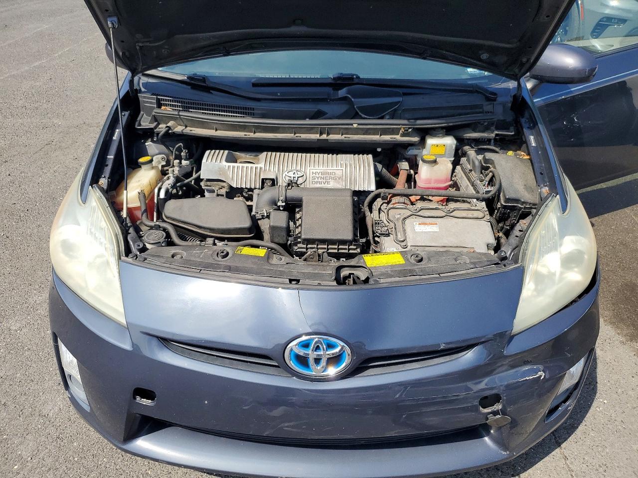 2011 Toyota Prius Four Gray vin: JTDKN3DU0B0247014
