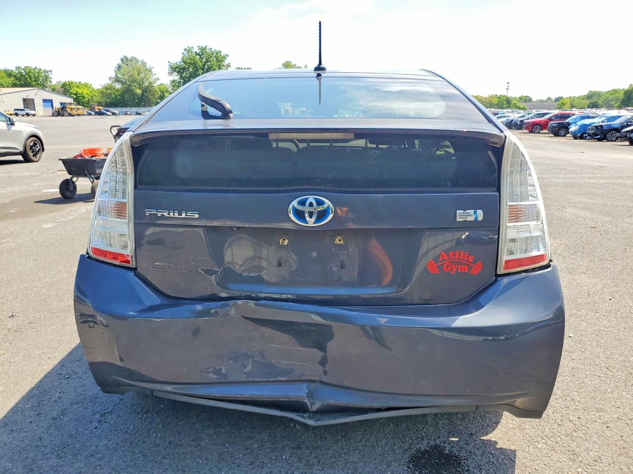 2011 Toyota Prius Four Gray vin: JTDKN3DU0B0247014