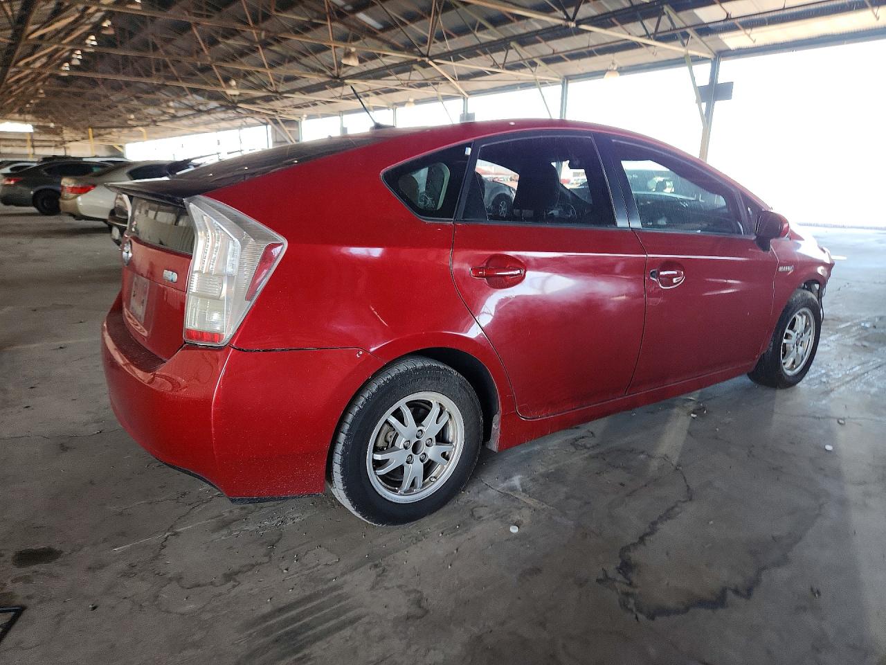 2011 Toyota Prius Three Red vin: JTDKN3DU0B0247692