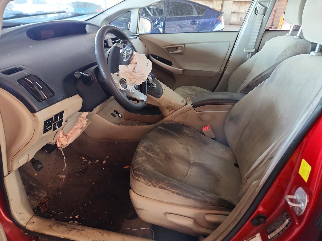 2011 Toyota Prius Three Red vin: JTDKN3DU0B0247692