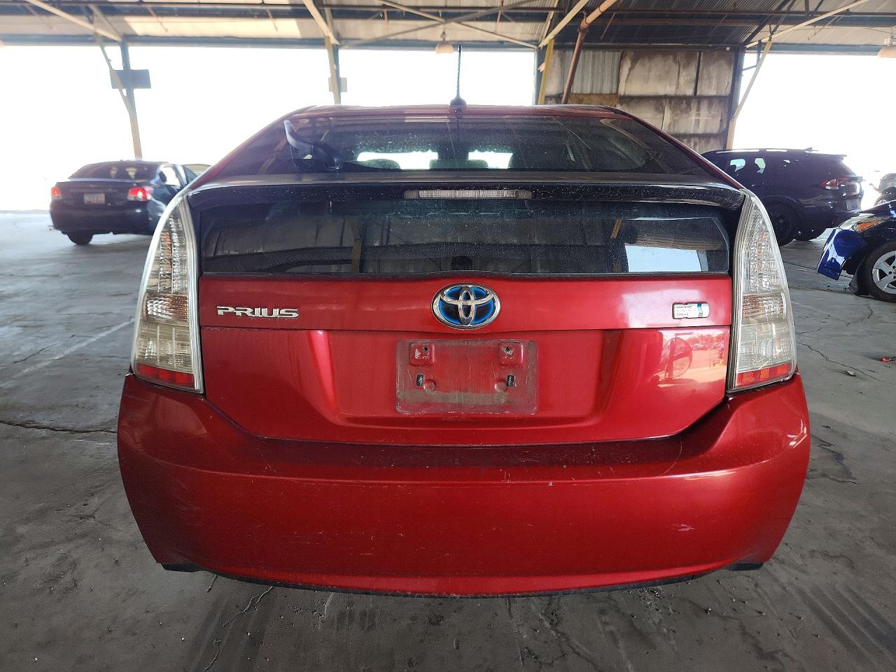 2011 Toyota Prius Three Red vin: JTDKN3DU0B0247692
