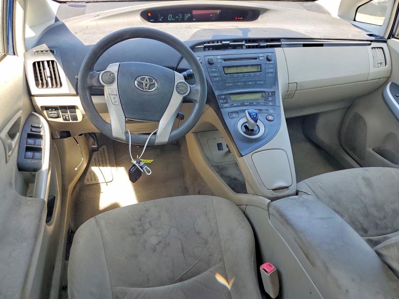 2011 Toyota Prius Two Синий vin: JTDKN3DU0B0247790