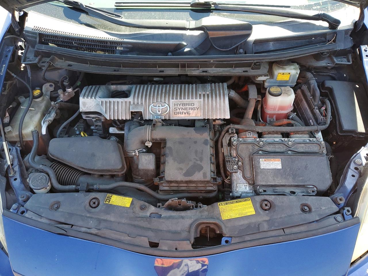 2011 Toyota Prius Two Синий vin: JTDKN3DU0B0247790