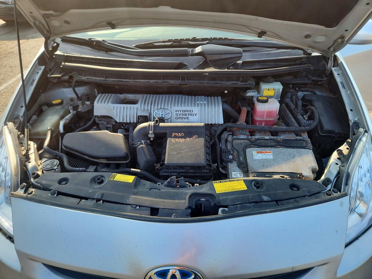 2011 Toyota Prius Three Silver vin: JTDKN3DU0B0248826