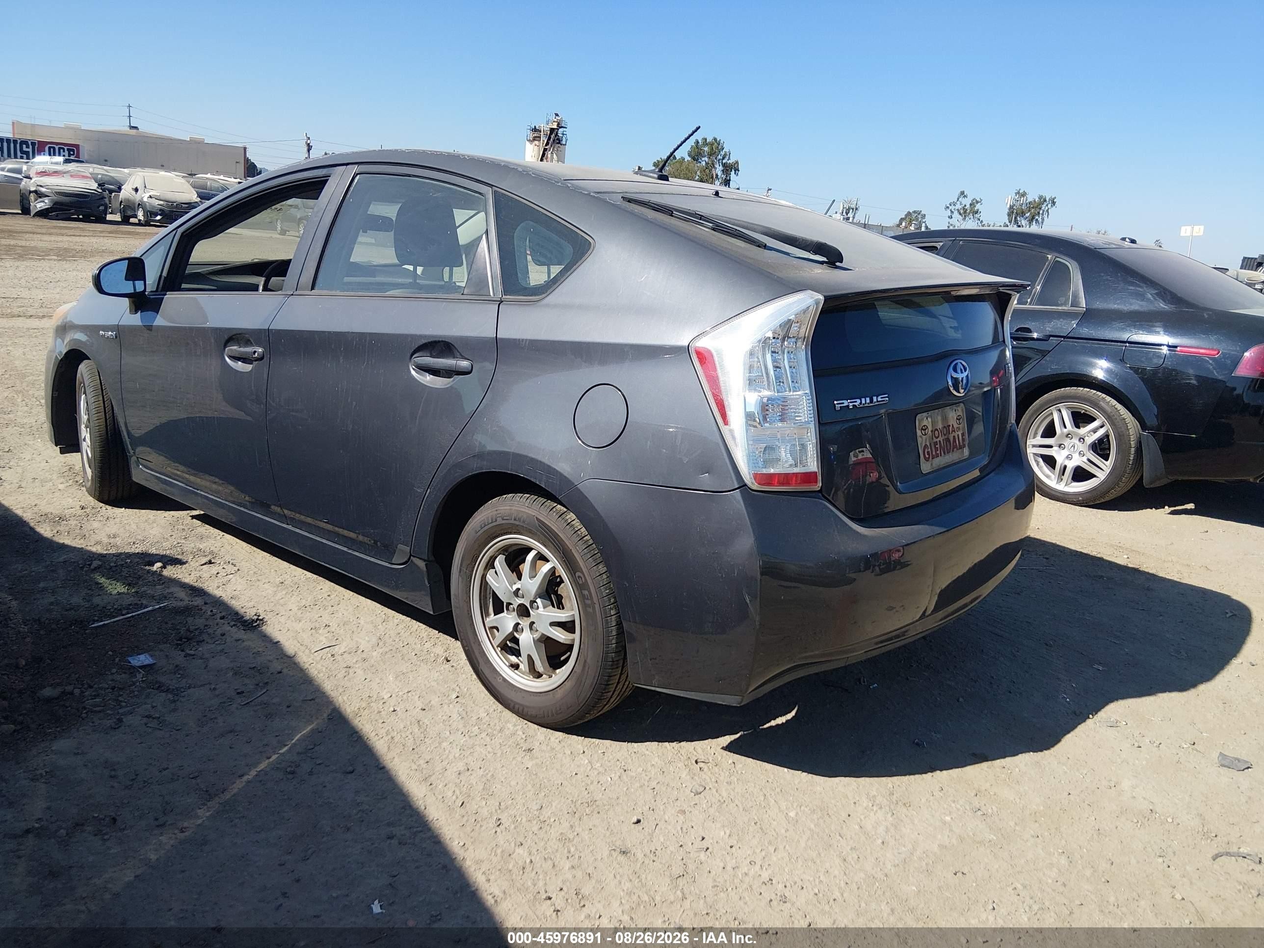 2011 Toyota Prius Two Gray vin: JTDKN3DU0B0254562