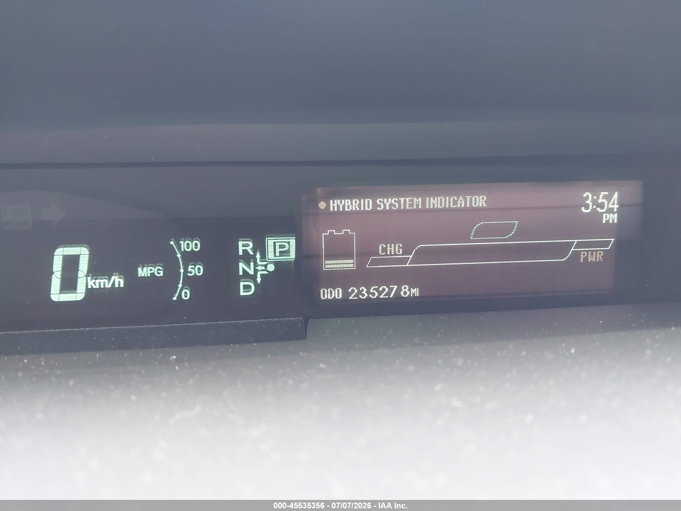 2011 Toyota Prius Three Красный vin: JTDKN3DU0B0258658