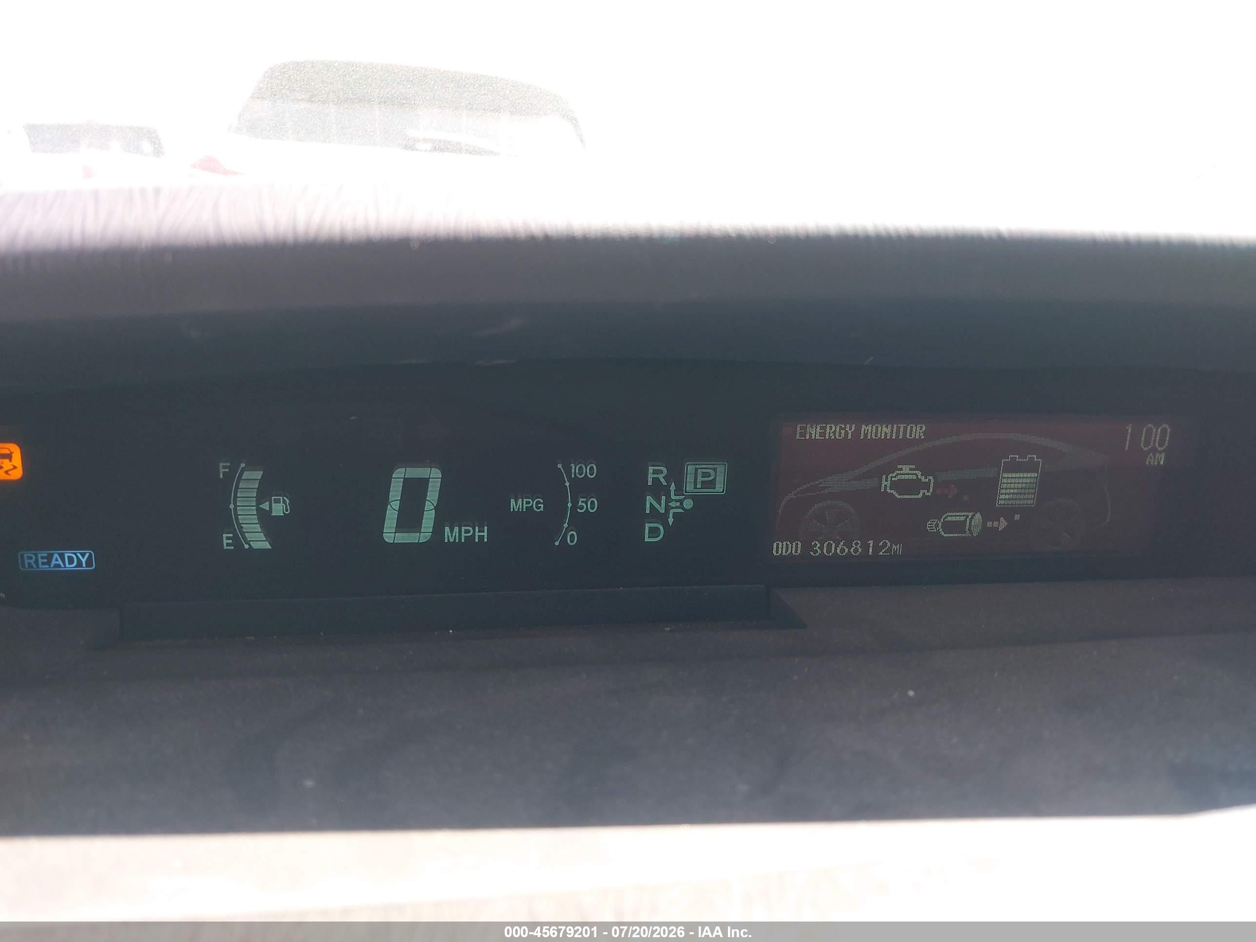 2011 Toyota Prius Two Green vin: JTDKN3DU0B0264962