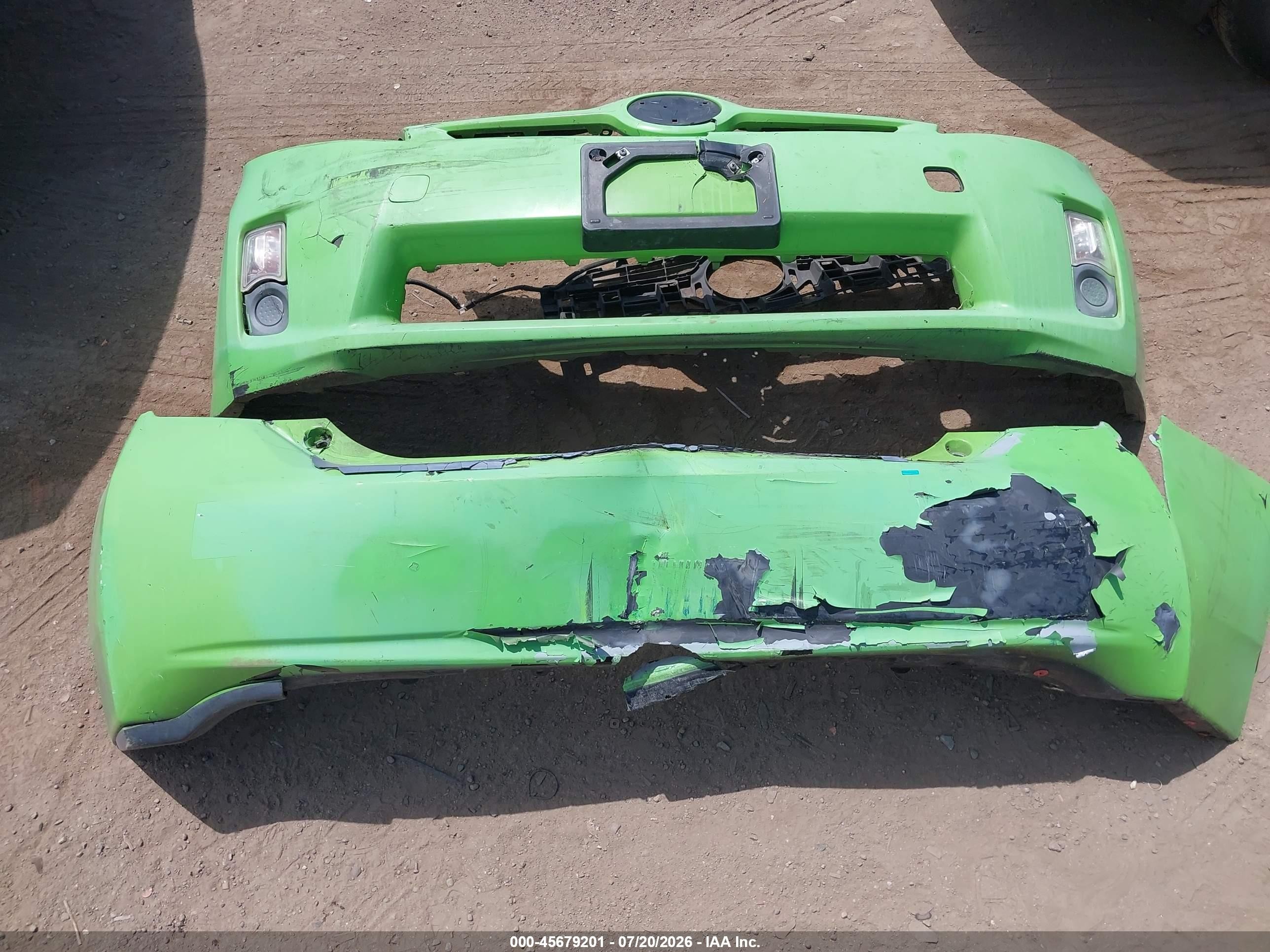 2011 Toyota Prius Two Green vin: JTDKN3DU0B0264962