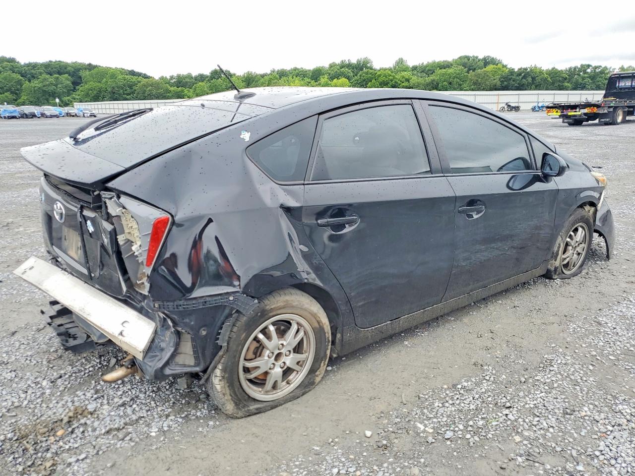 2011 Toyota Prius Three Black vin: JTDKN3DU0B0277629