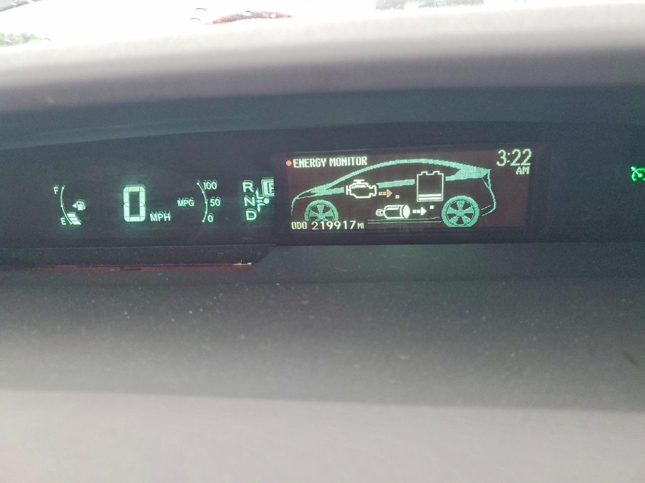 2011 Toyota Prius Three Black vin: JTDKN3DU0B0277629