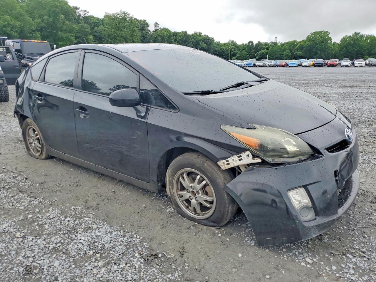 2011 Toyota Prius Three Black vin: JTDKN3DU0B0277629