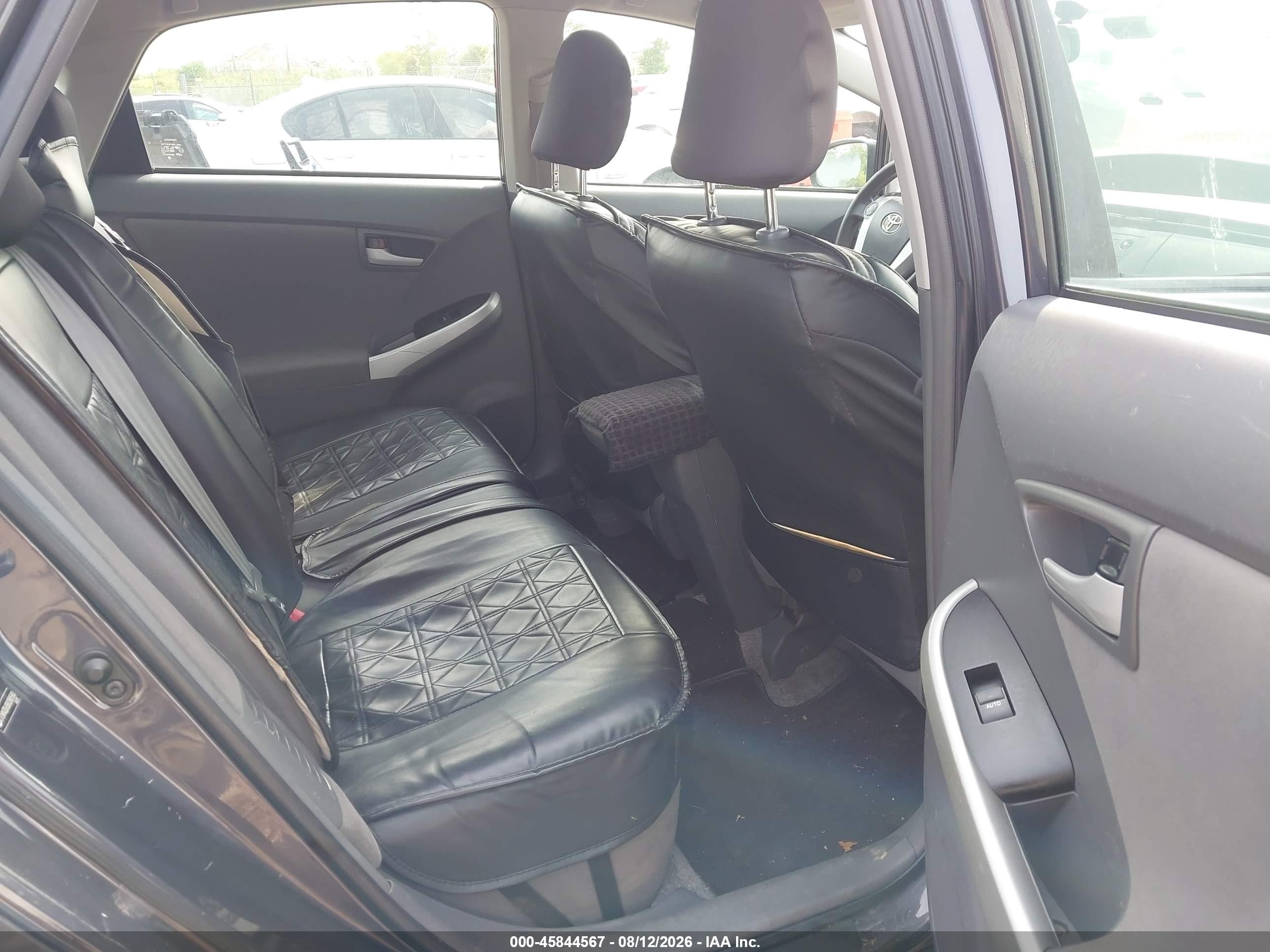 2011 Toyota Prius Two Black vin: JTDKN3DU0B0280580