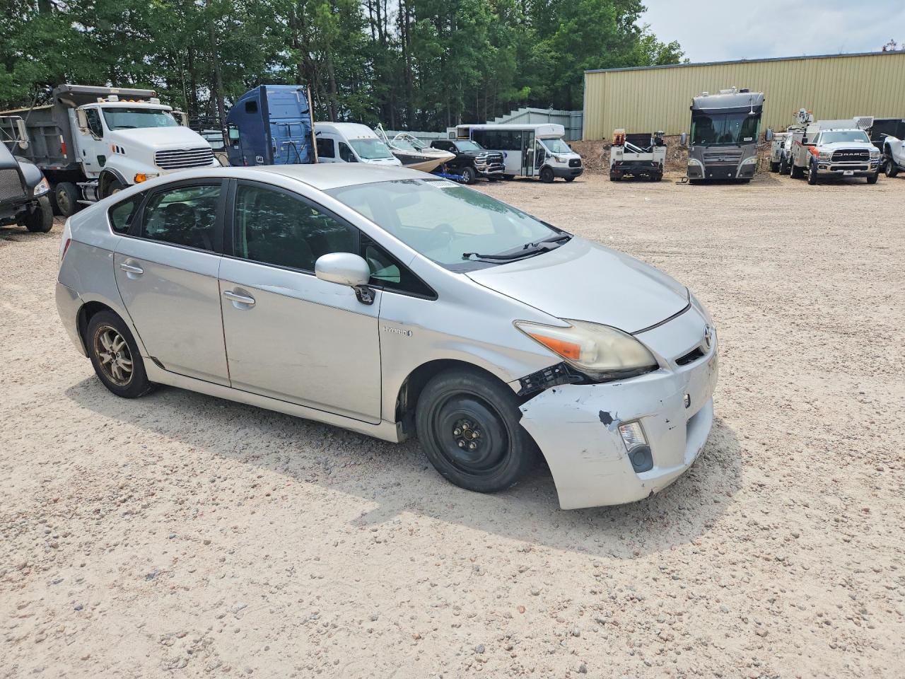 2011 Toyota Prius Two Silver vin: JTDKN3DU0B0282653