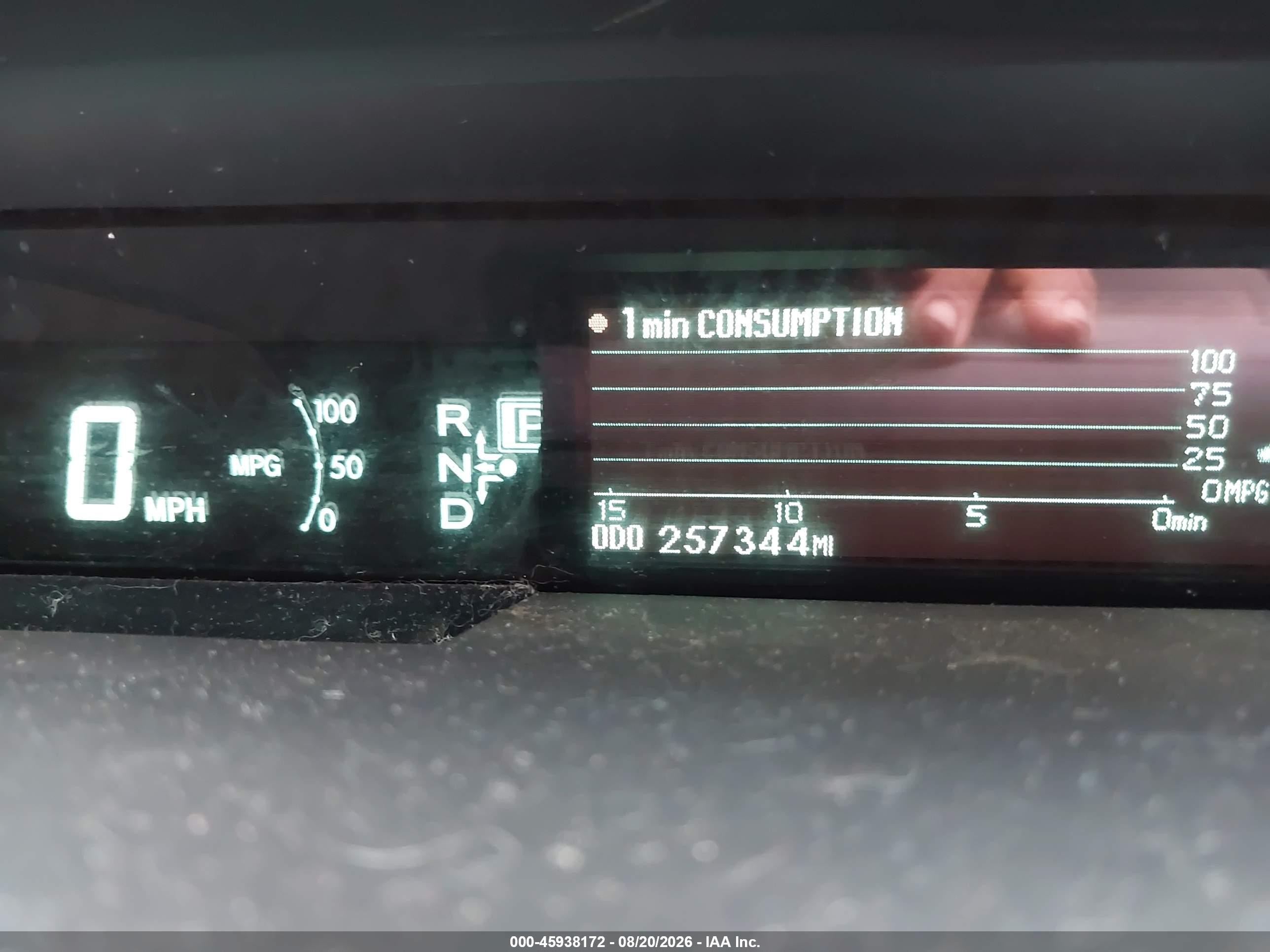 2011 Toyota Prius Two Red vin: JTDKN3DU0B0309544