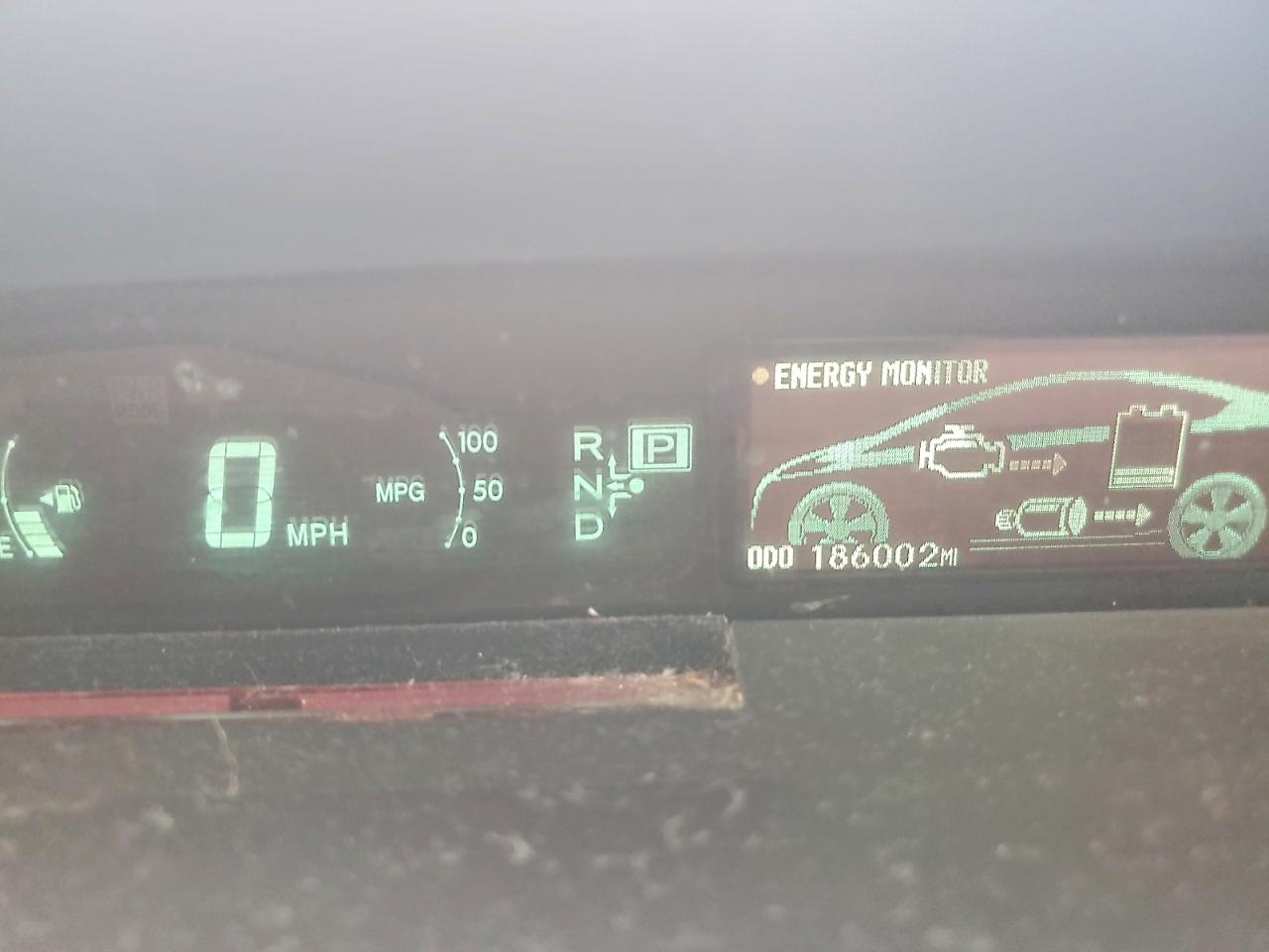 2011 Toyota Prius Two Красный vin: JTDKN3DU0B1371732