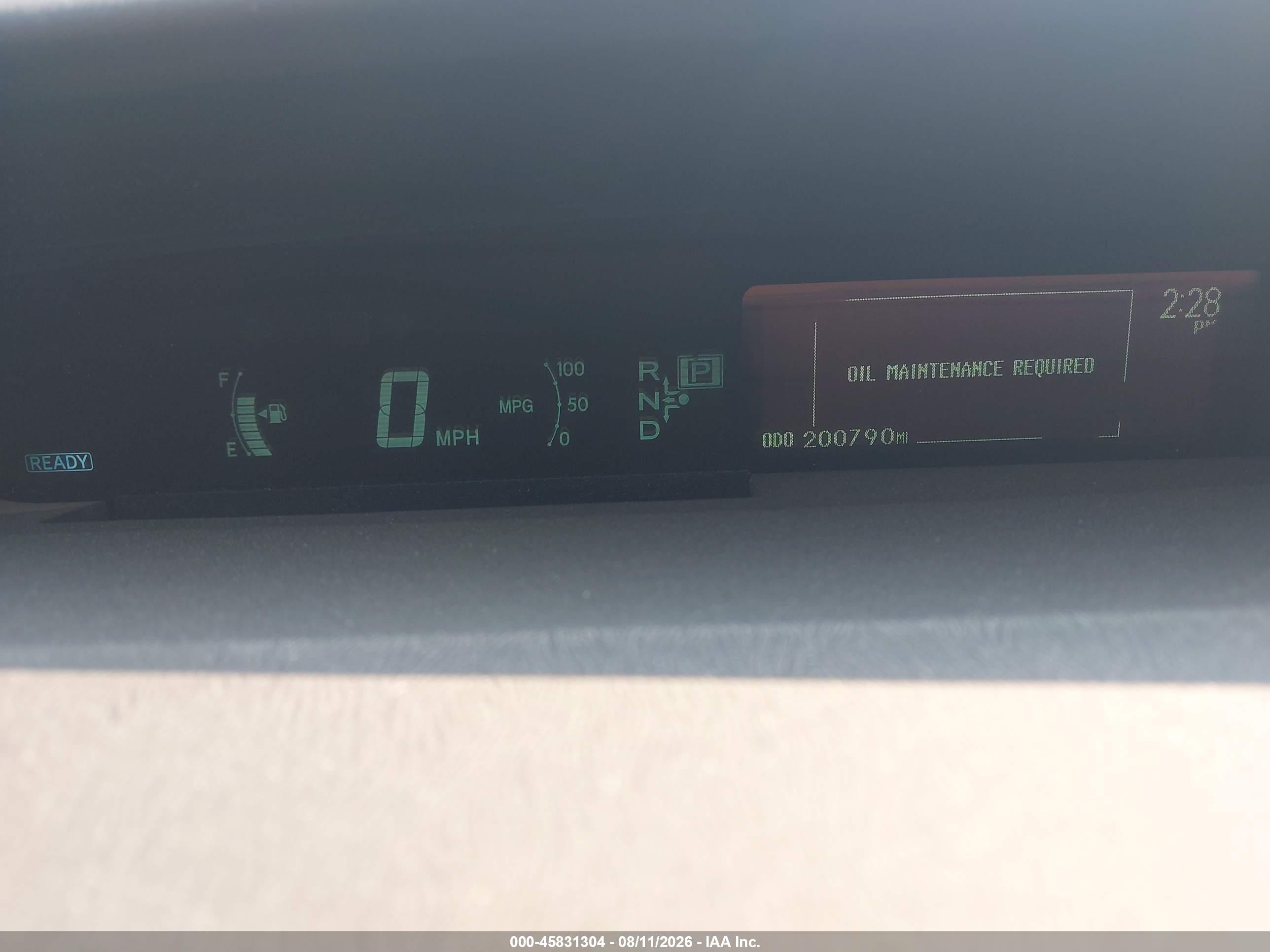 2011 Toyota Prius Two Dark Blue vin: JTDKN3DU0B1421075