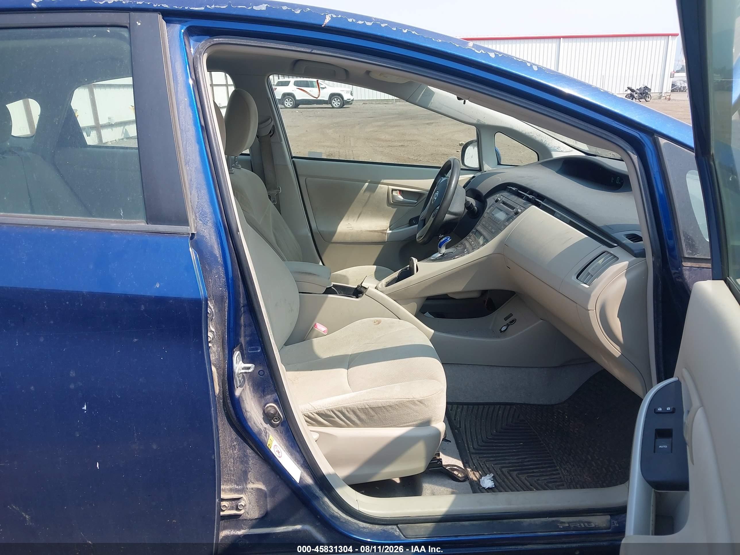 2011 Toyota Prius Two Dark Blue vin: JTDKN3DU0B1421075
