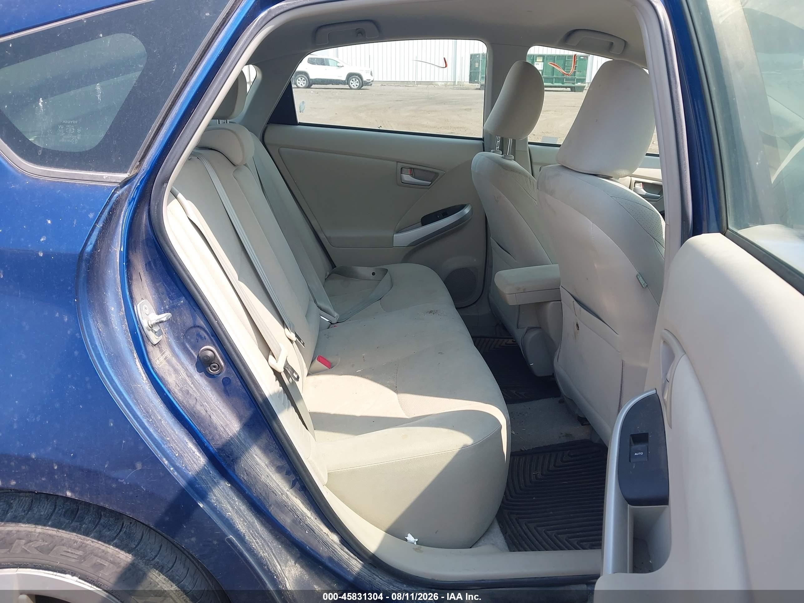 2011 Toyota Prius Two Dark Blue vin: JTDKN3DU0B1421075
