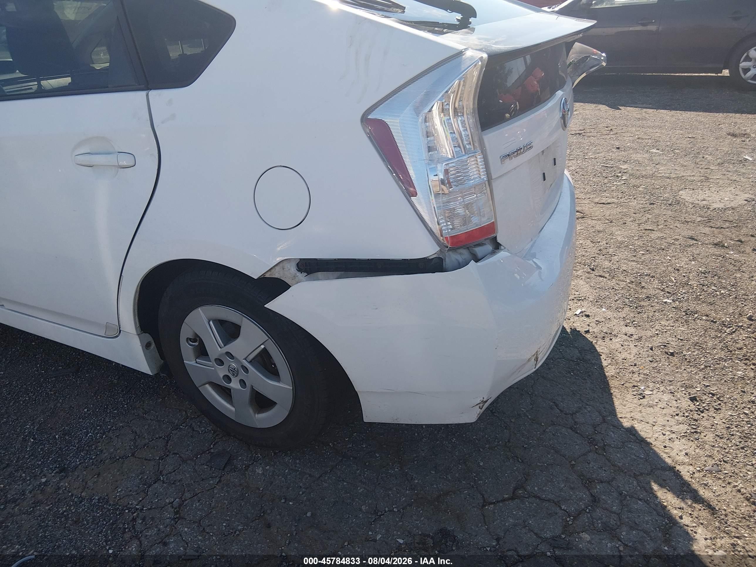 2011 Toyota Prius Three White vin: JTDKN3DU0B5331126
