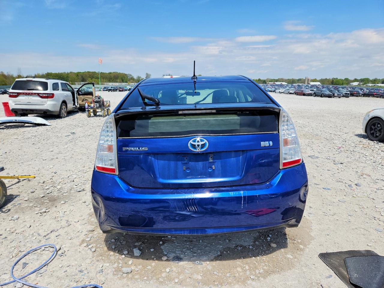 2011 Toyota Prius Two Blue vin: JTDKN3DU0B5348041