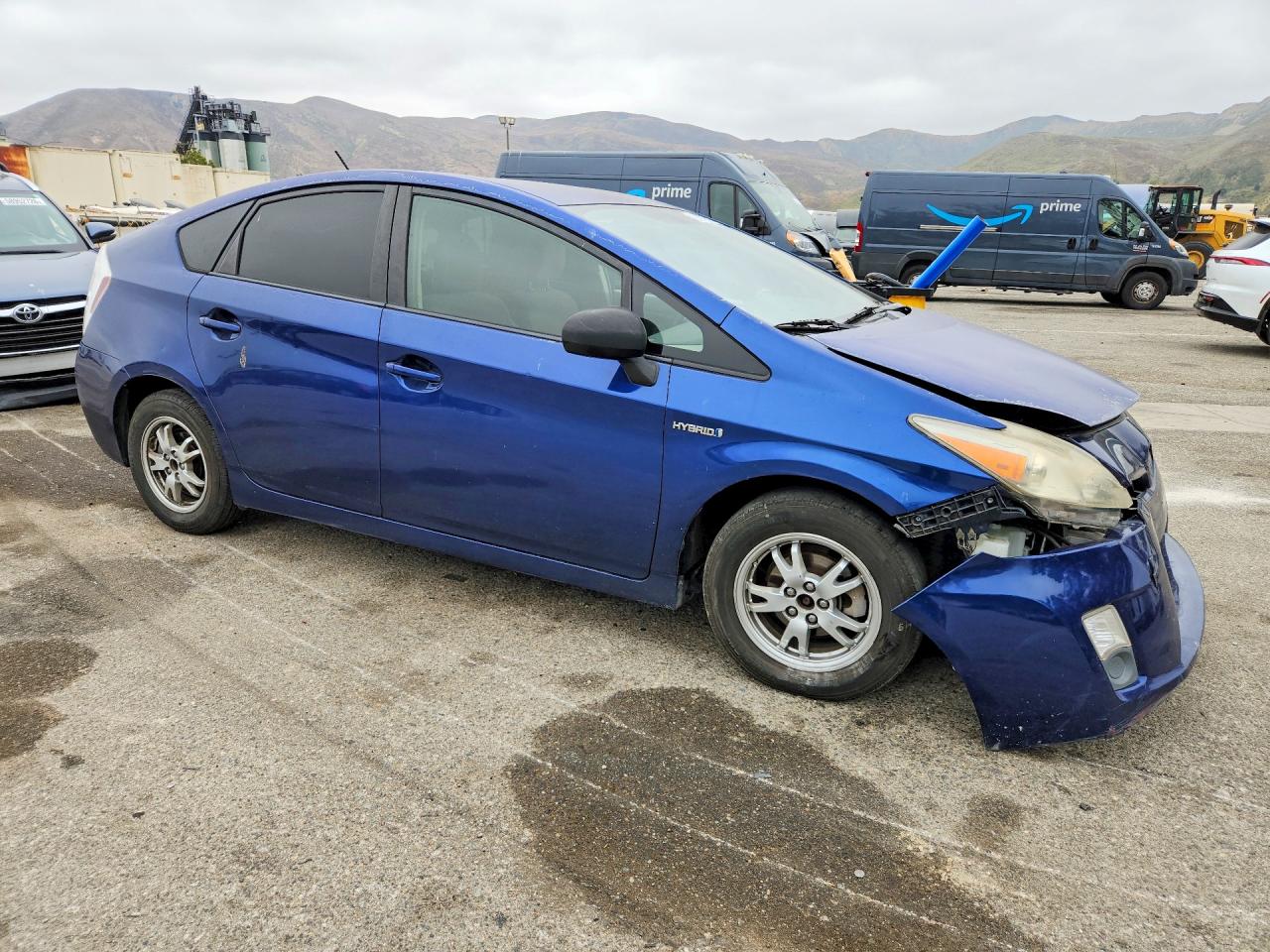 2011 Toyota Prius Three Blue vin: JTDKN3DU0B5354213